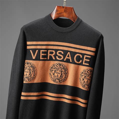 versace replica sweaters|versace sweater authentic.